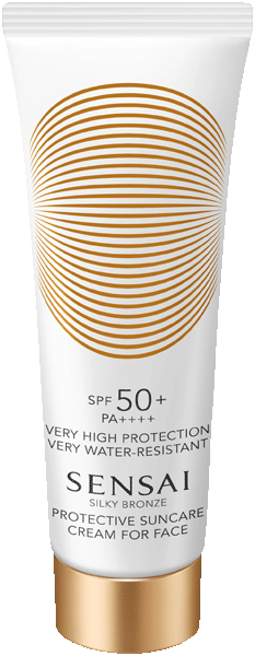 Sensai Silky Bronze Protective Suncare Cream for Face 50+