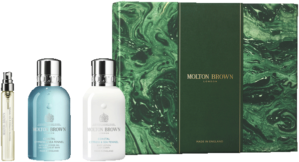 Molton Brown Coastal Cypress & Sea Fennel Reise Kollektion