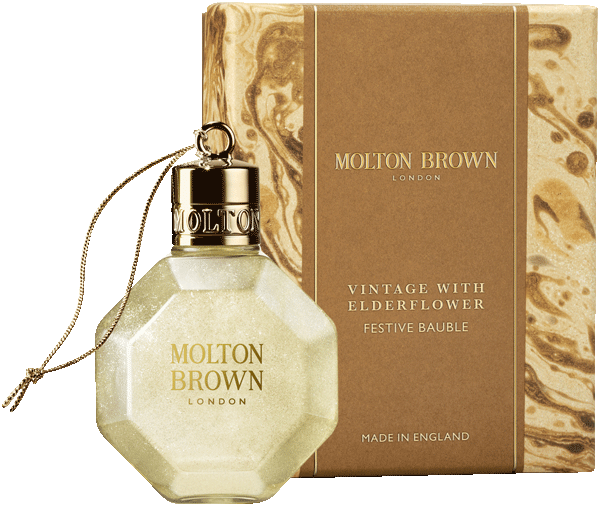 Molton Brown Vintage With Elderflower Festliche Bade- und Duschgel Kugel