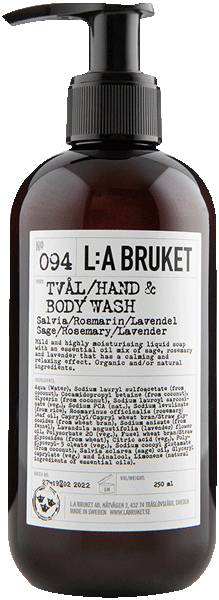 L:A Bruket 094 Hand & Body Sage/Rosemary/Lavender