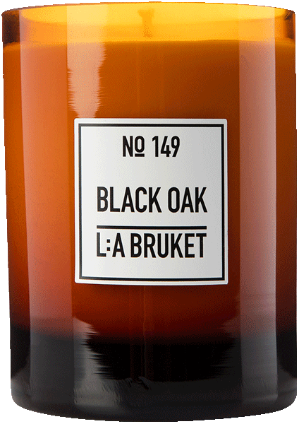 L:A Bruket 149 Candle Black Oak