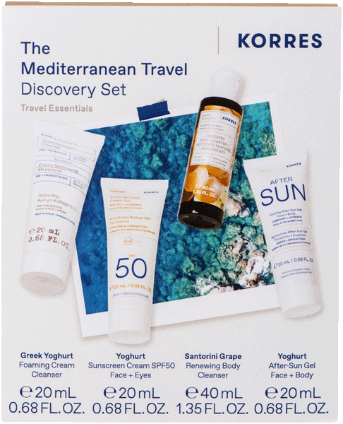 Korres Travel Essential Gesicht- und Körperpflege Set