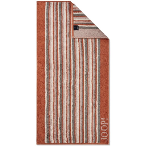 Joop! Move Stripes Handtuch 50x100 apricot