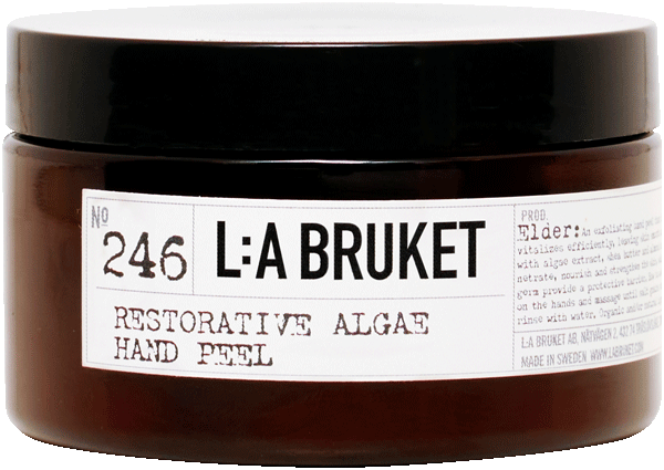 L:A Bruket 246 Restorative Algae Hand Peeling Cosmos Natural Certified