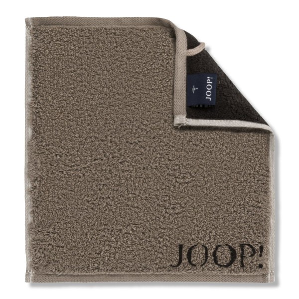 Joop! Seifentuch 30x30 Doubleface Classic mocca