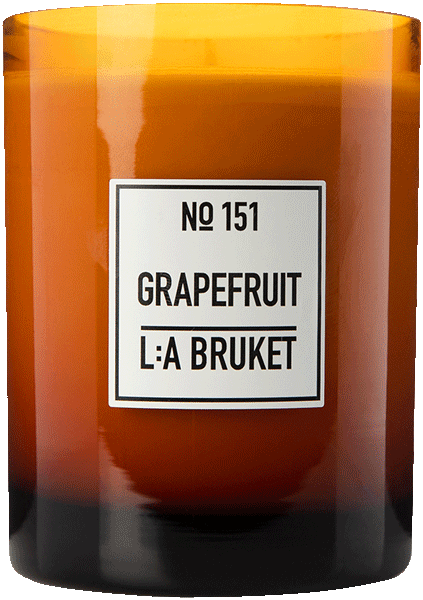 L:A Bruket 151 Candle Grapefruit