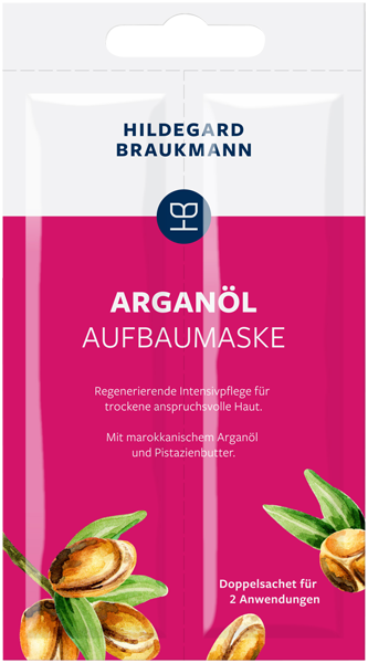 Hildegard Braukmann Arganöl Aufbaumaske Doppelsachet