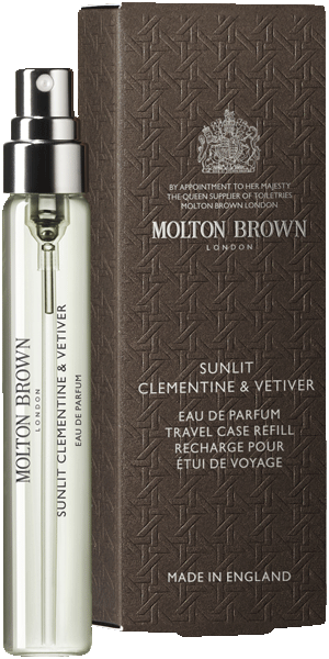 Molton Brown Sunlit Clementine & Vetiver E.d.P. Nat. Spray Travel Case Refill