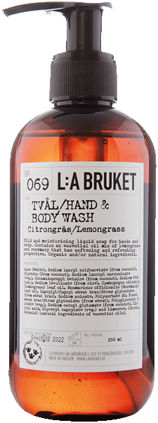 L:A Bruket 069 Hand & Body Wash Lemongrass