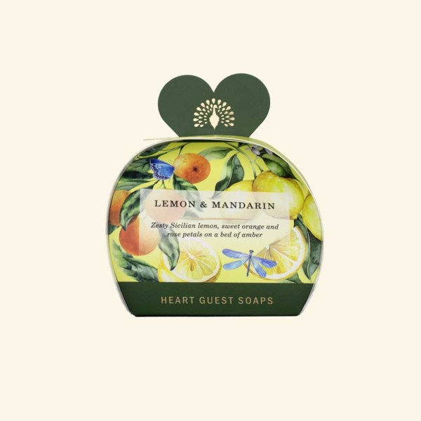 The English Soap Company Gästeseife Geschenkbox Lemon & Mandarin