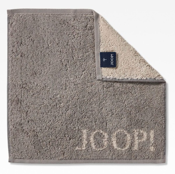 Joop! Seifentuch 30x30 Doubleface Classic graphit