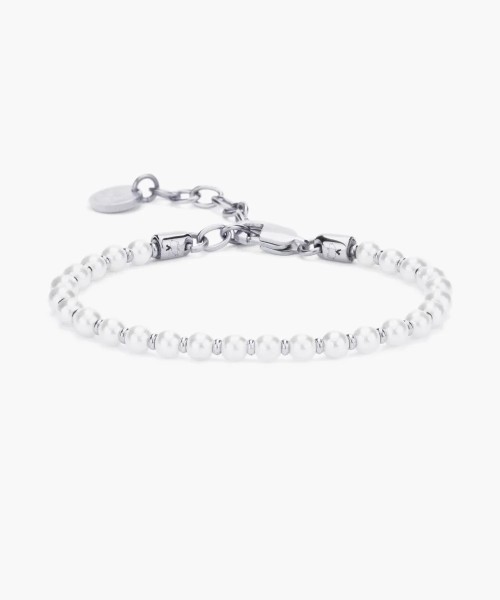 Pig & Hen Damen-Armband Brontide 4mm silver SM