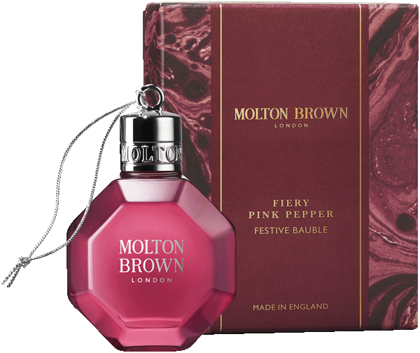 Molton Brown Fiery Pink Pepper Festliche Bade- und Duschgel Kugel