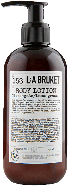 L:A Bruket 158 Body Lotion Lemongrass