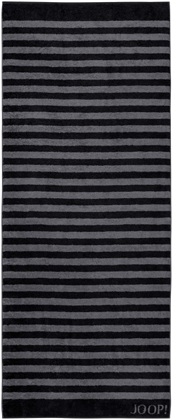 Joop! Saunatuch 80x200 Stripes Schwarz