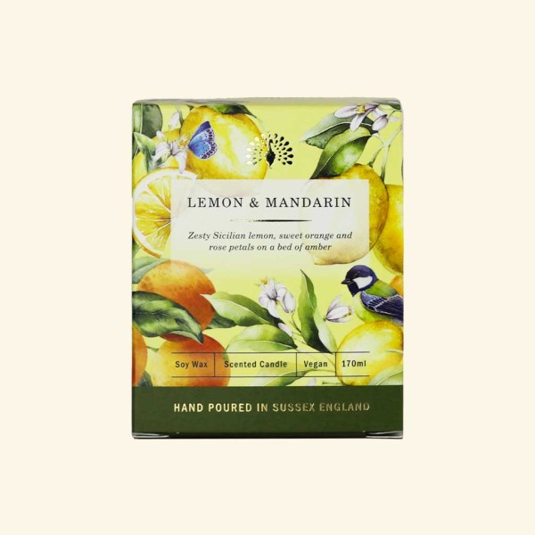 The English Soap Company Kerze Lemon & Mandarin