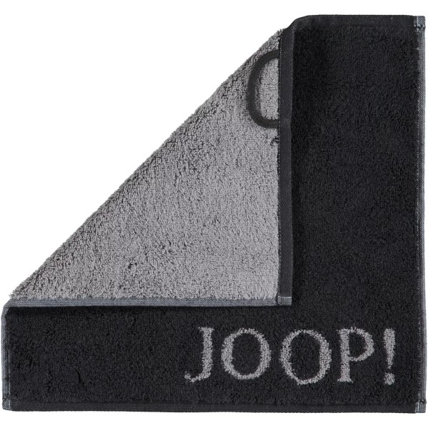 Joop! Seifentuch 30x30 Doubleface Classic schwarz