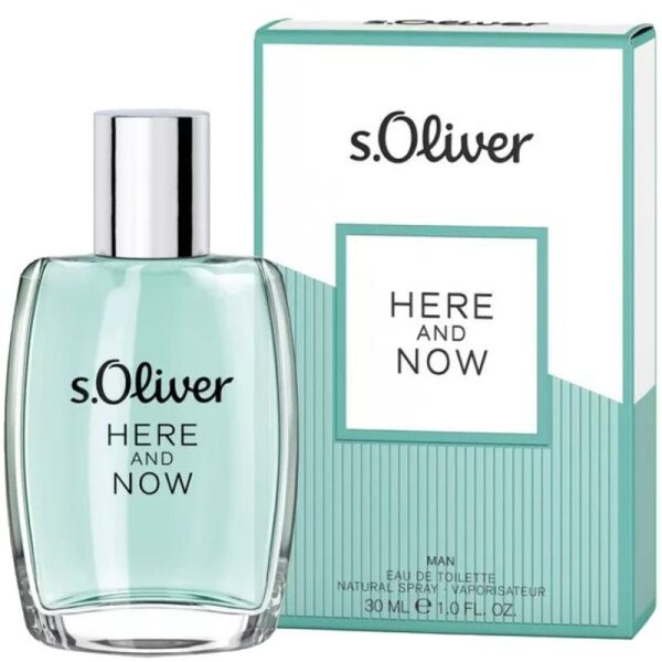 S.Oliver Here & Now Men E.d.T. Nat. Spray